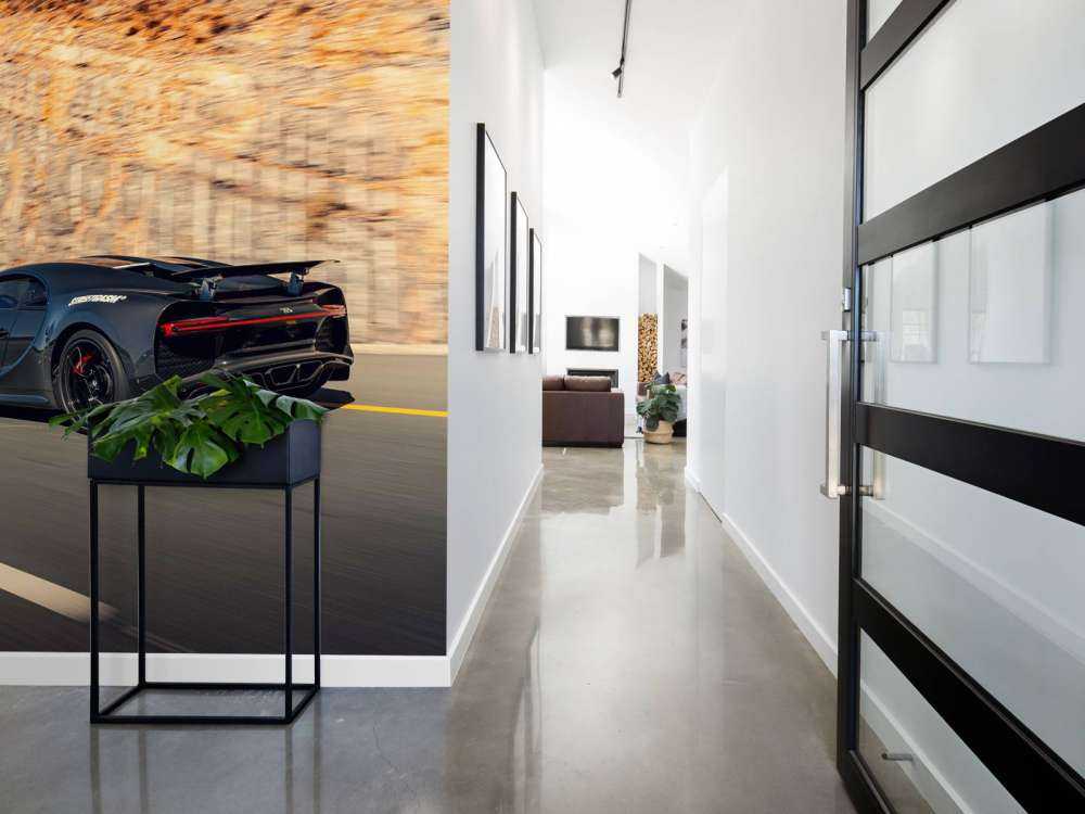 Bugatti Chiron Pur Sport en action