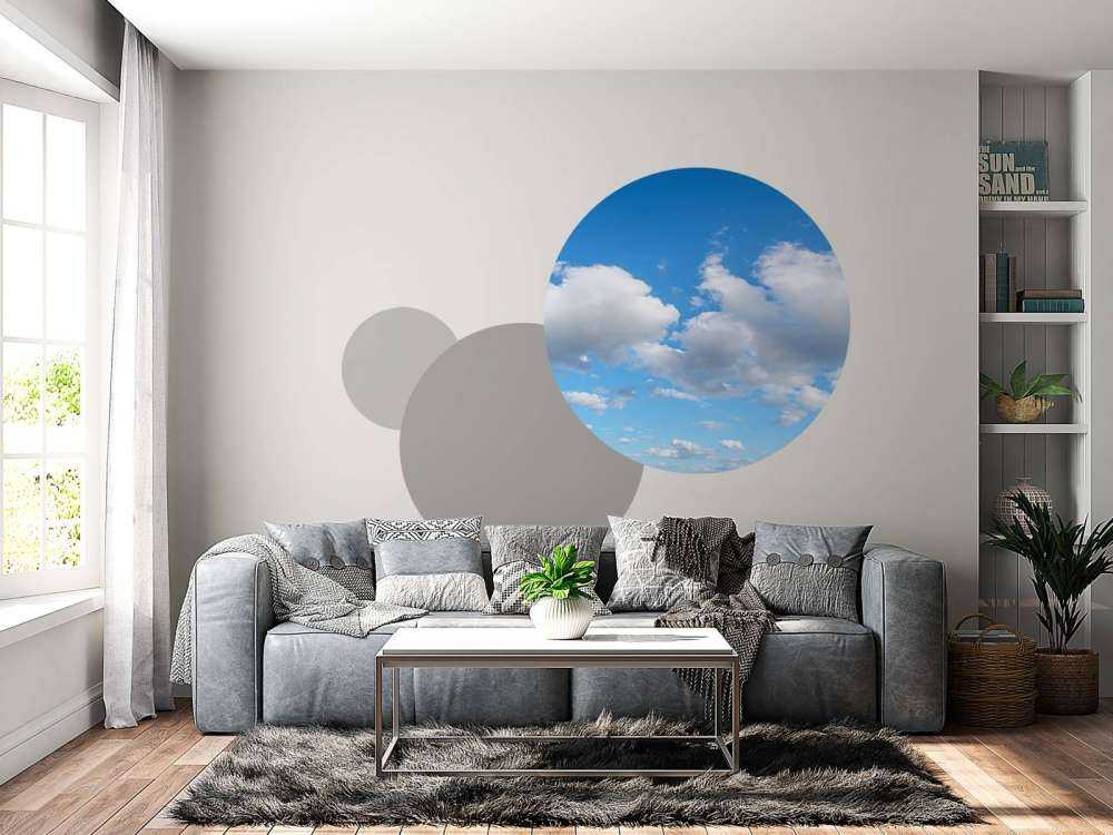 Nuages blancs dans un ciel bleu