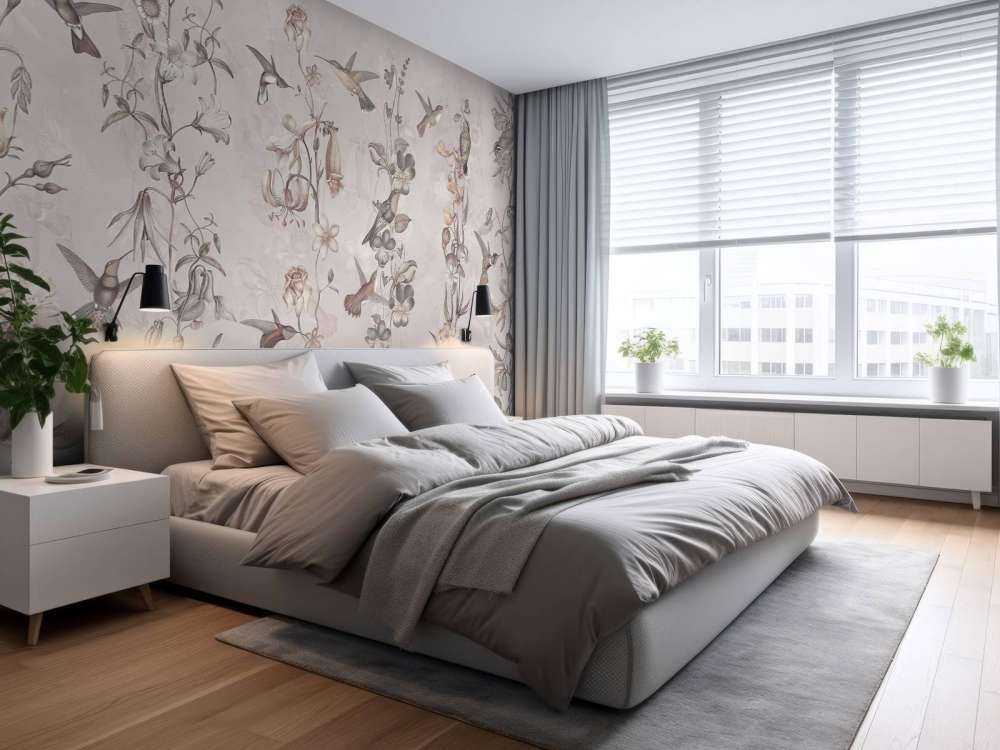 Fleurs de pré et de jardin jaune clair