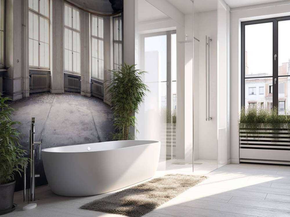 Chambre du soleil abandonnée