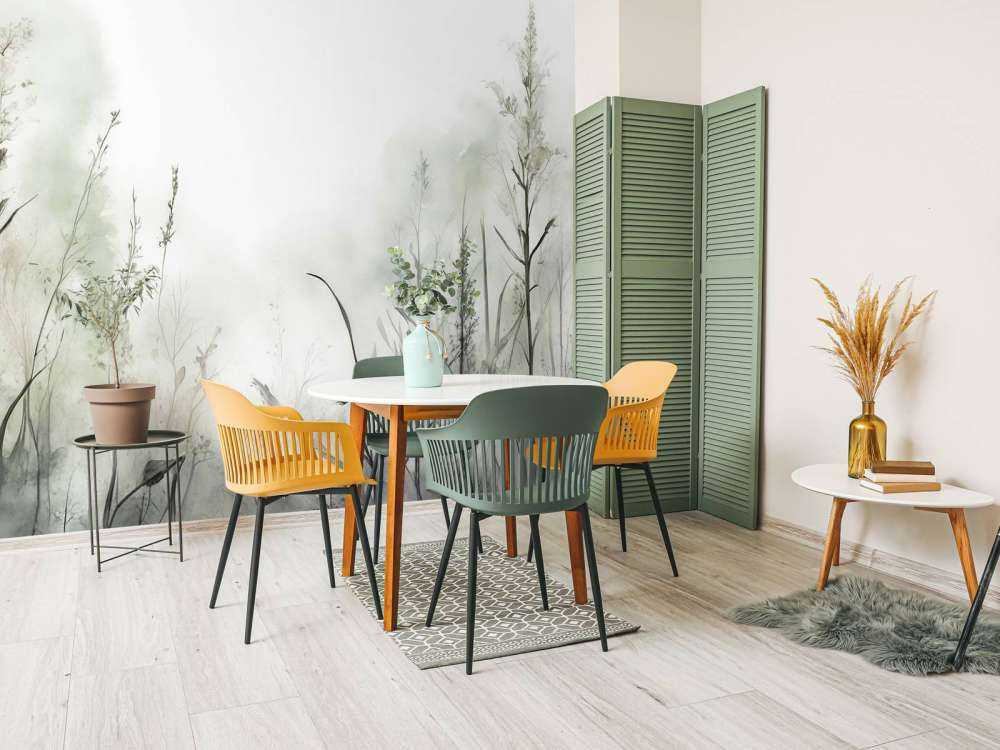 Silence du matin Brumeux Blanc