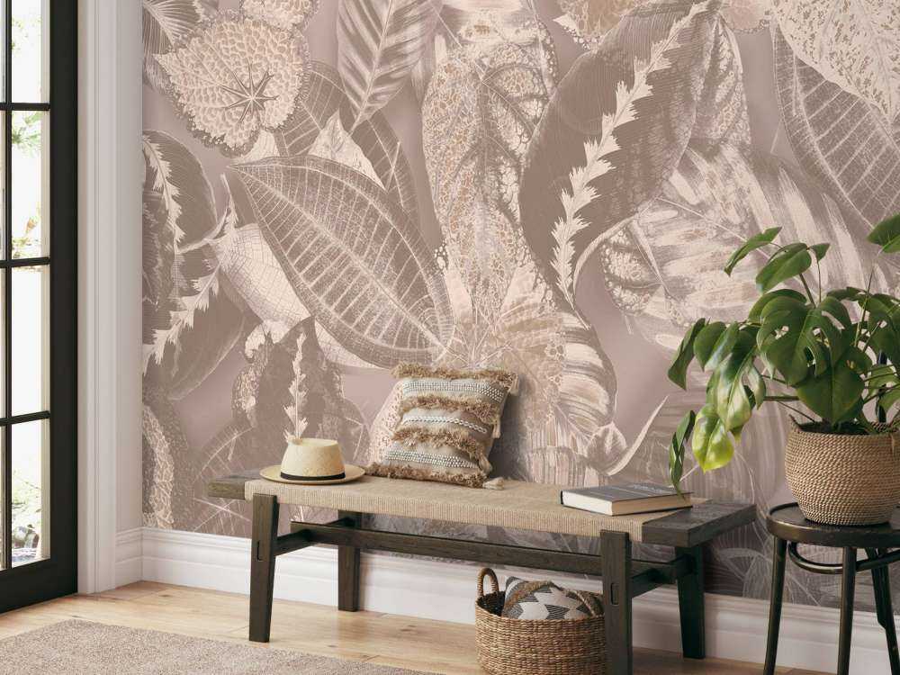 Harmonie Tropicale Feuilles