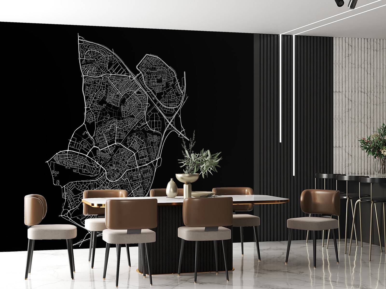 Carte d'Amersfoort, noir