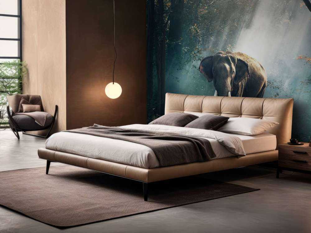 Éléphant dans une jungle