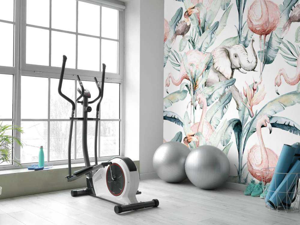 Animaux entre les feuilles