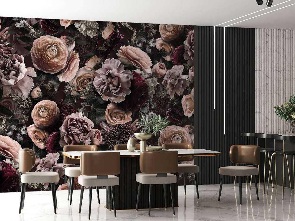 fantaisies florales baroques veloutées et mélancoliques