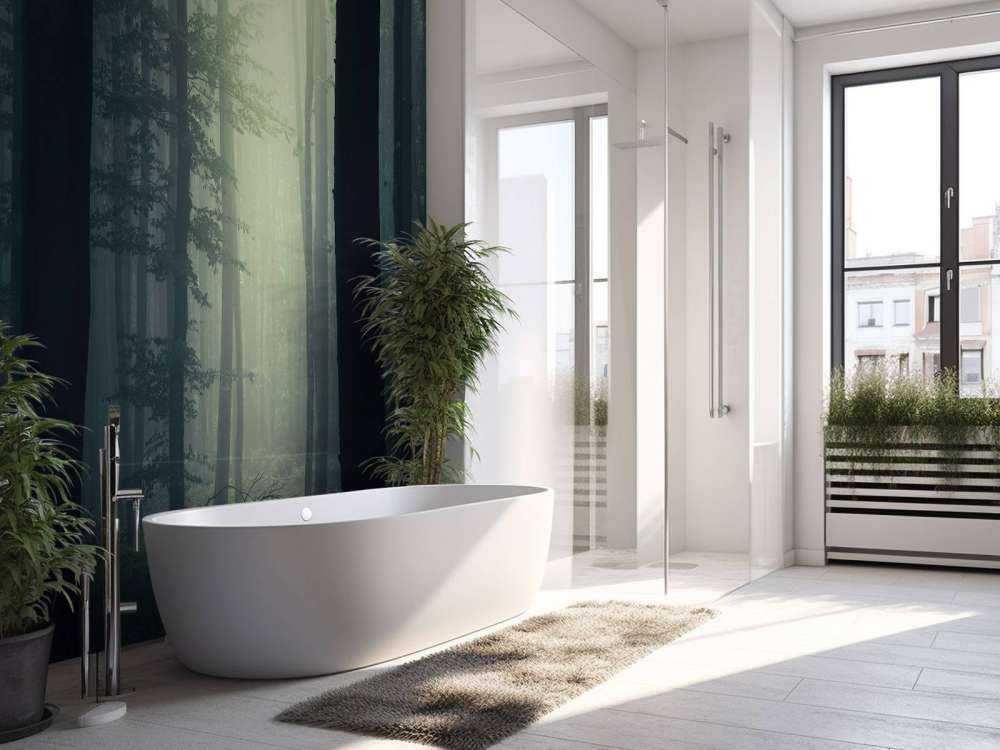 Rayon de soleil dans la forêt