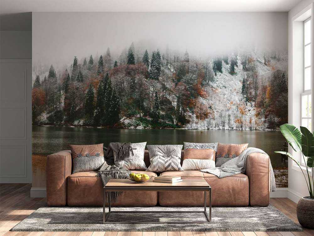 Doux paysage d'automne