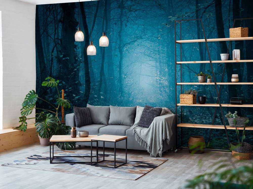 Chemin de la forêt bleue