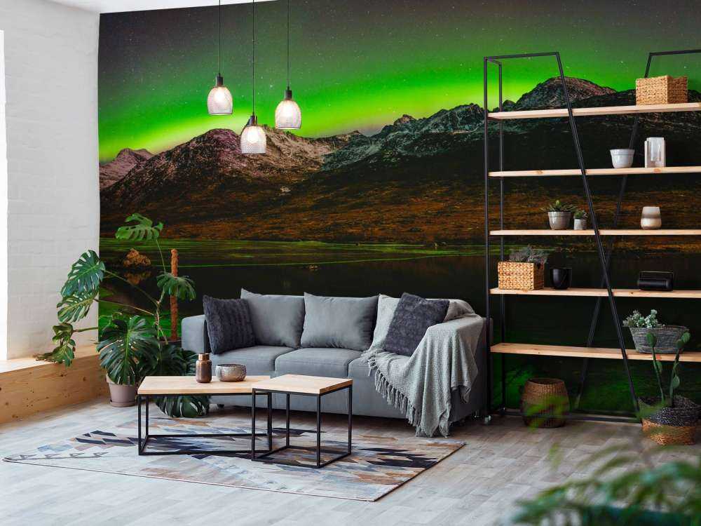 Panorama de l'aurore