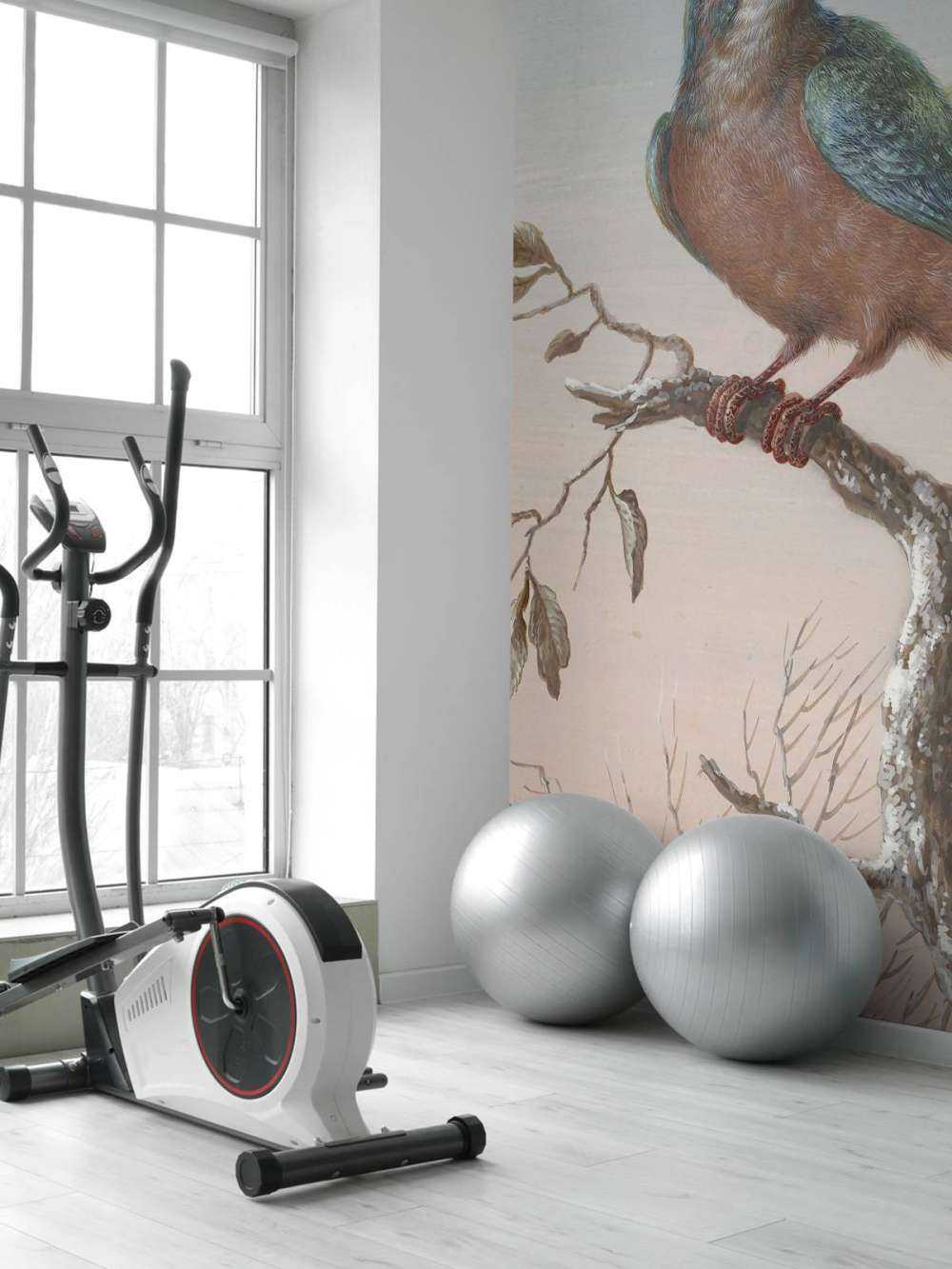 Martin-pêcheur peinture