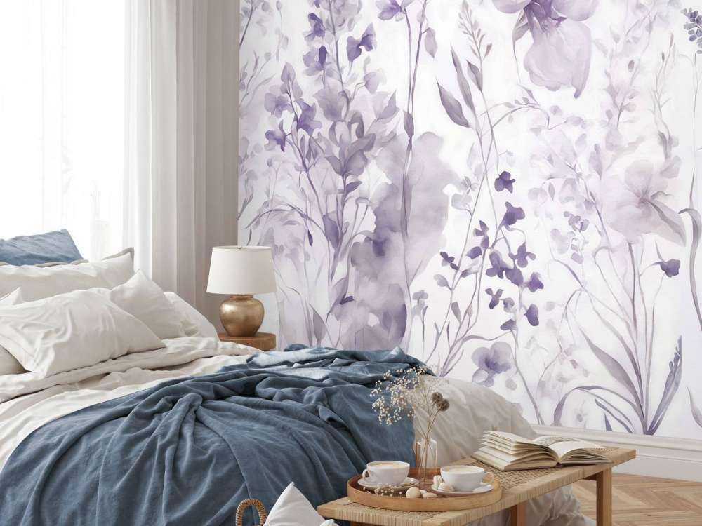 La douceur du cœur - violet