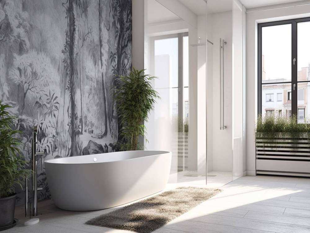 Forêt tropicale - gris