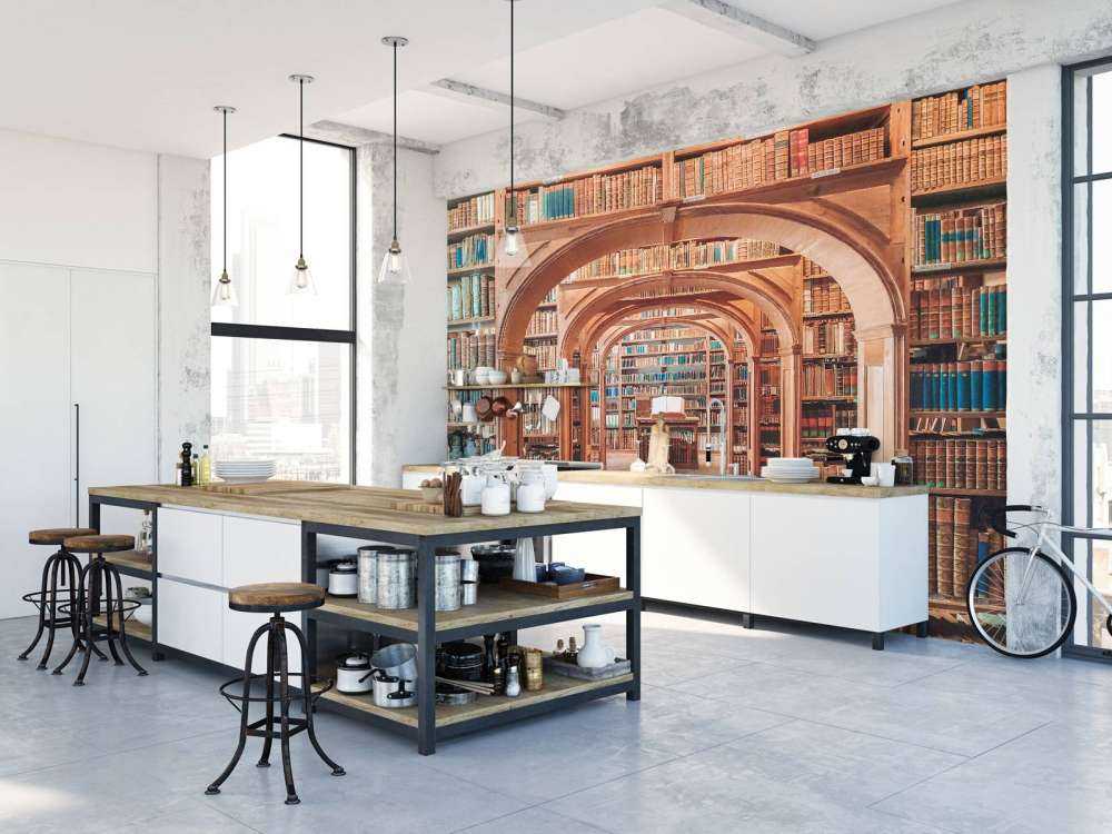 Galerie de livres en bois