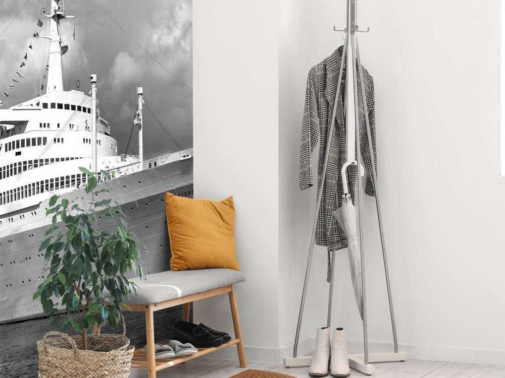 Classique océan intemporel en noir et blanc