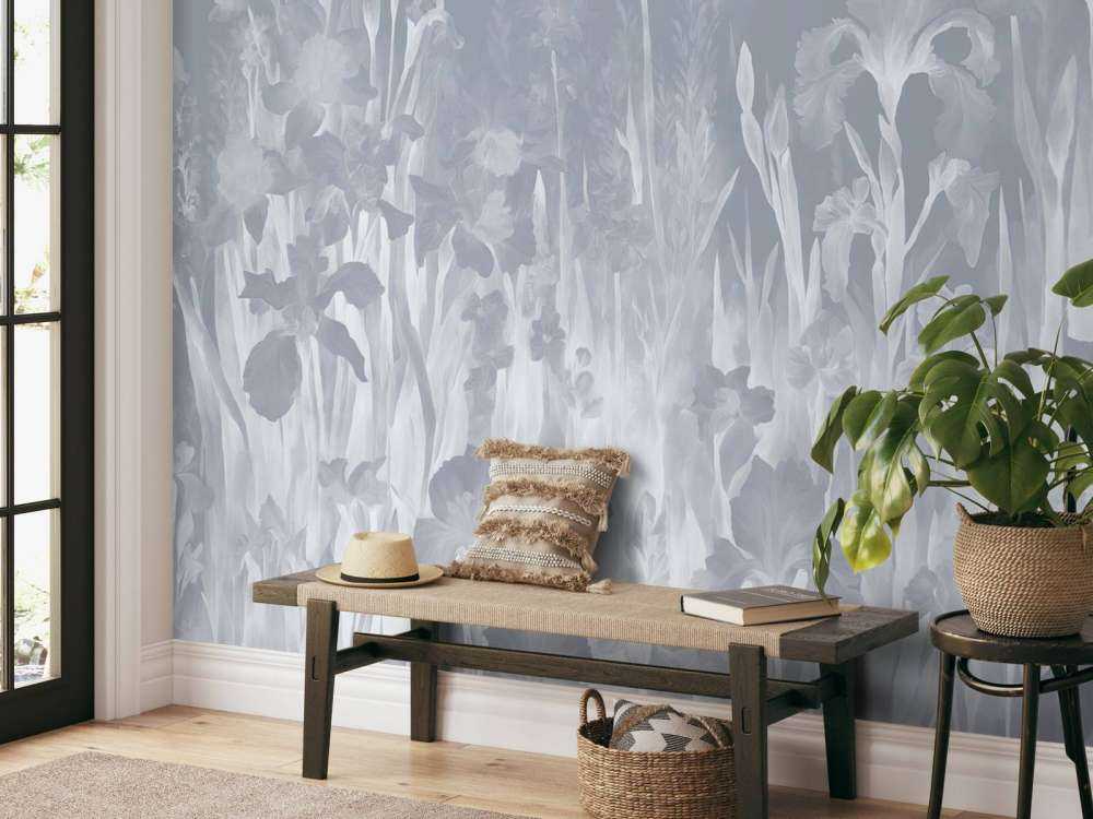 Printemps parfumé - bleu ciel