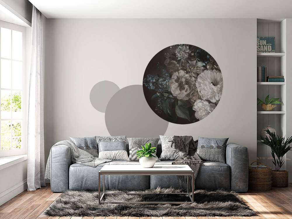 Bouquet avec lilas blanc