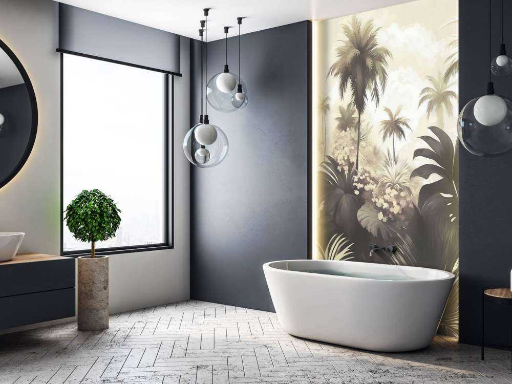 Souffle des tropiques Vert Foncé