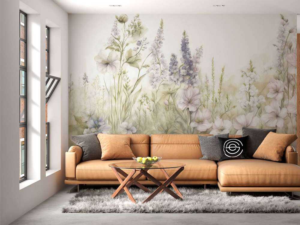 Jardin anglais tendre - jaune