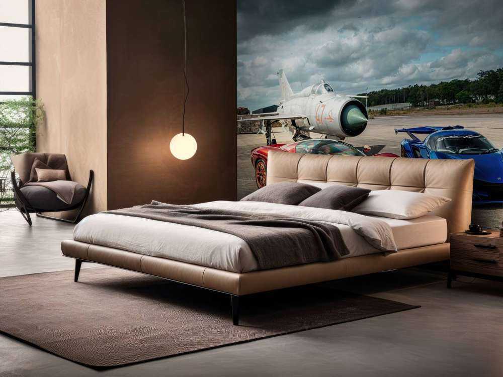 Supercars dans un avion de chasse