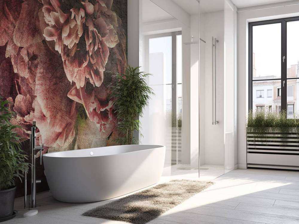 Opulence de pivoines romantiques sombres