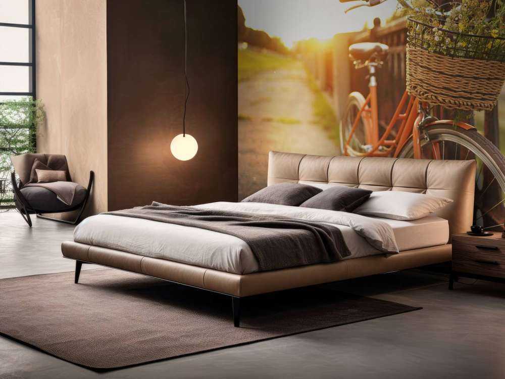 Vélo rouge avec panier