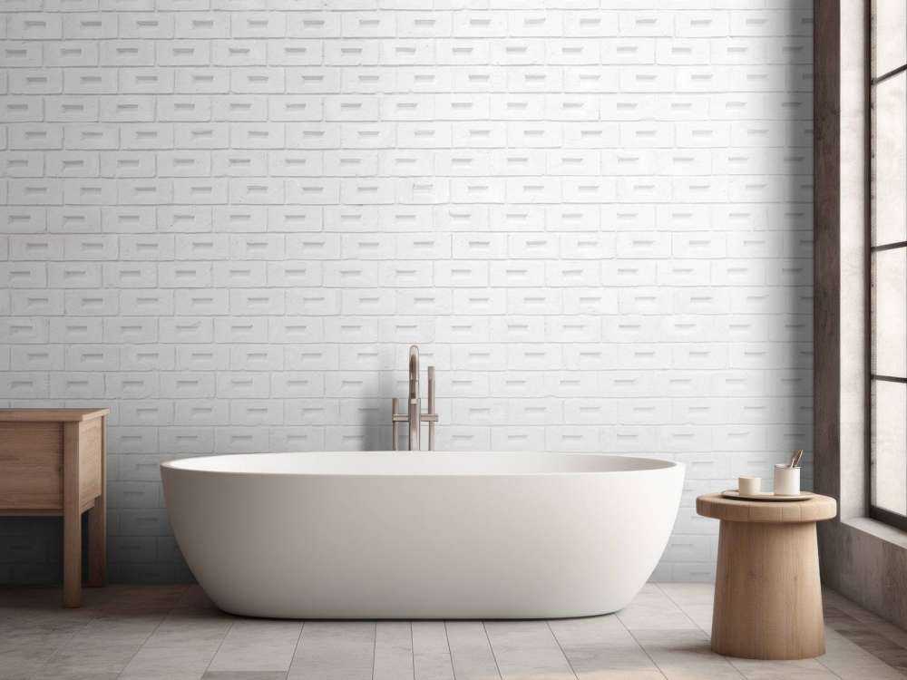 Briques blanches modernes