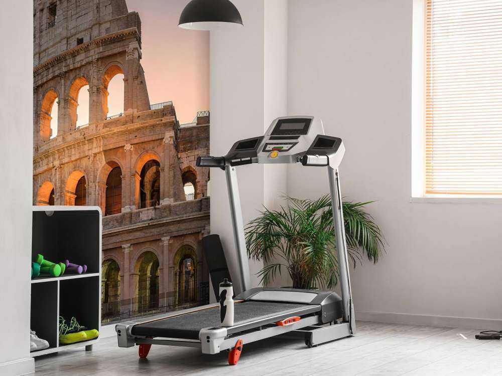 Colisée au lever du soleil