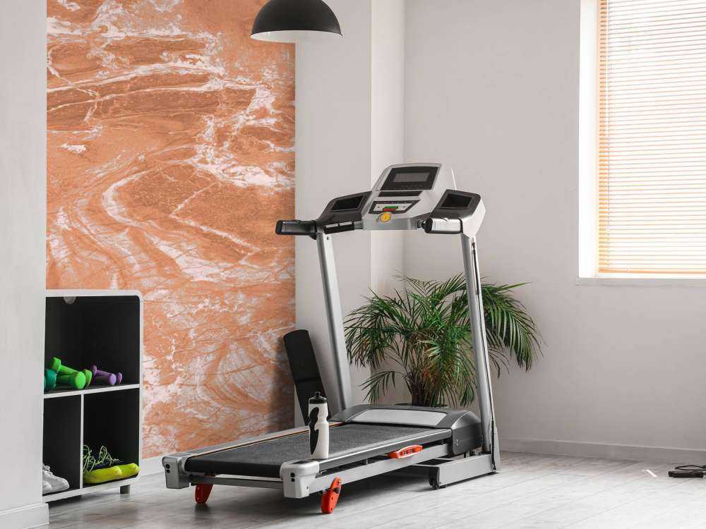 Marbre terracotta avec balayages