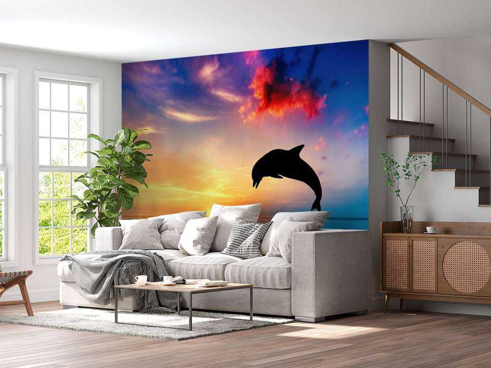 Silhouette de dauphin