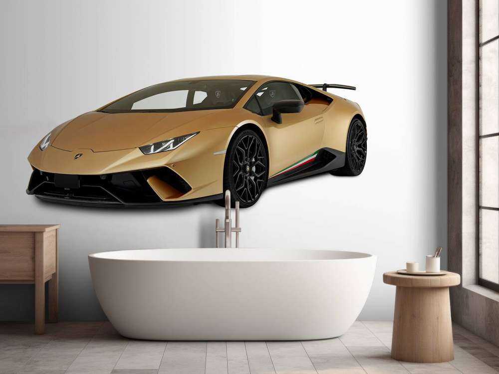 Lamborghini Huracán - Avant droit, blanc