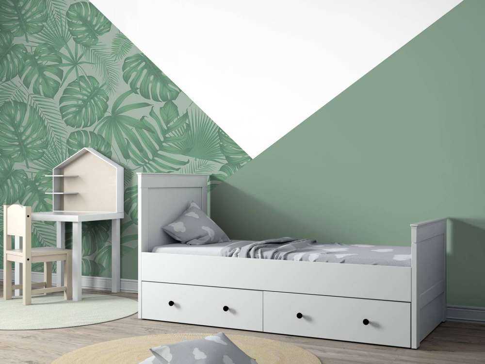 Triangles avec motif de jungle