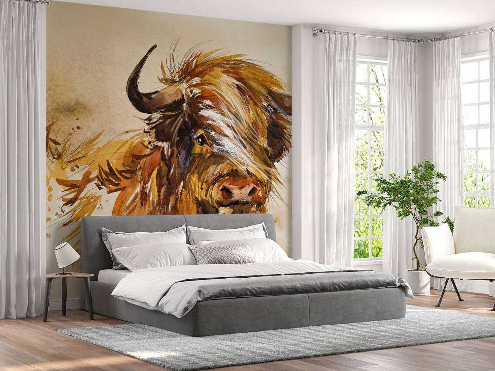Peinture d'un Highlander écossais