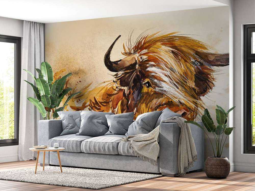 Peinture d'un Highlander écossais