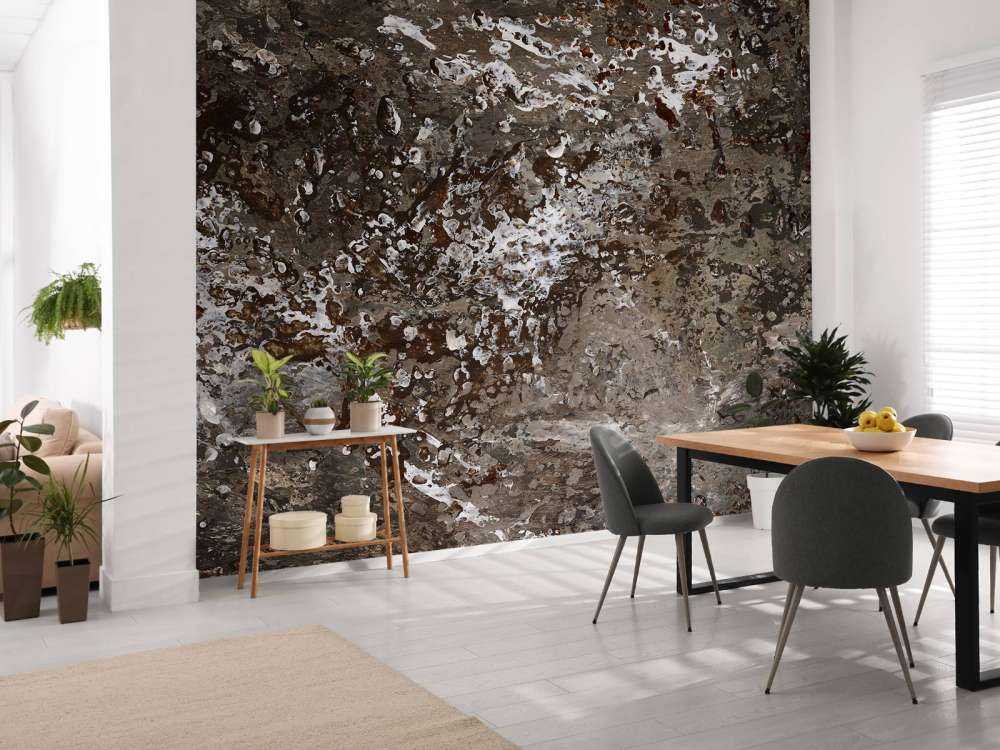 Structure peinte en anthracite