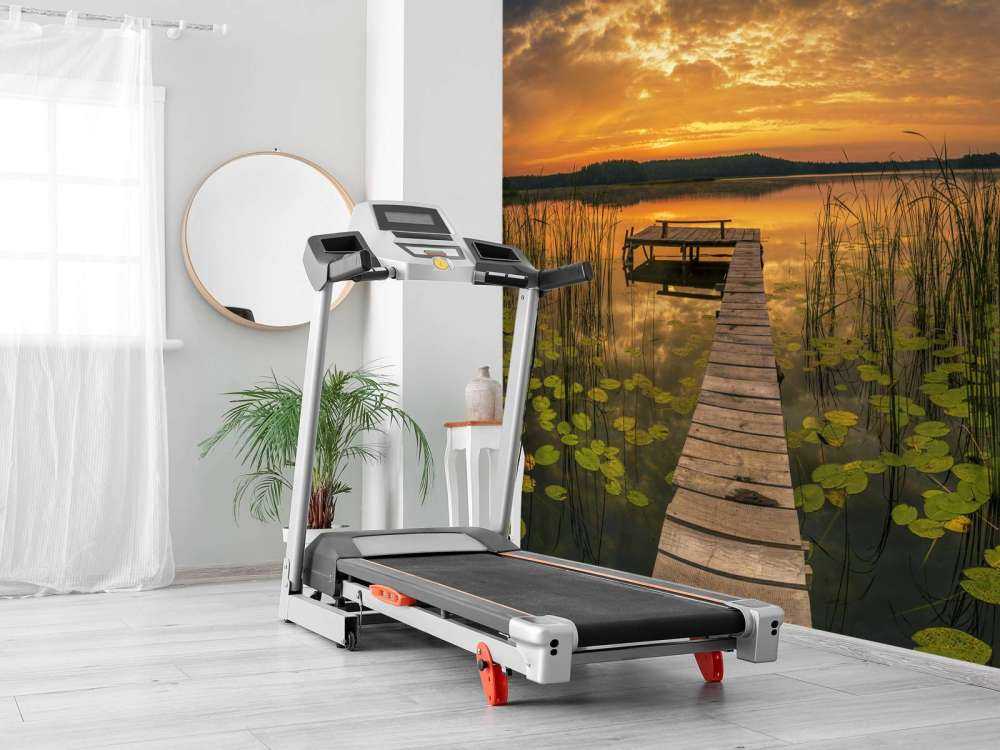 Lever du soleil sur le lac