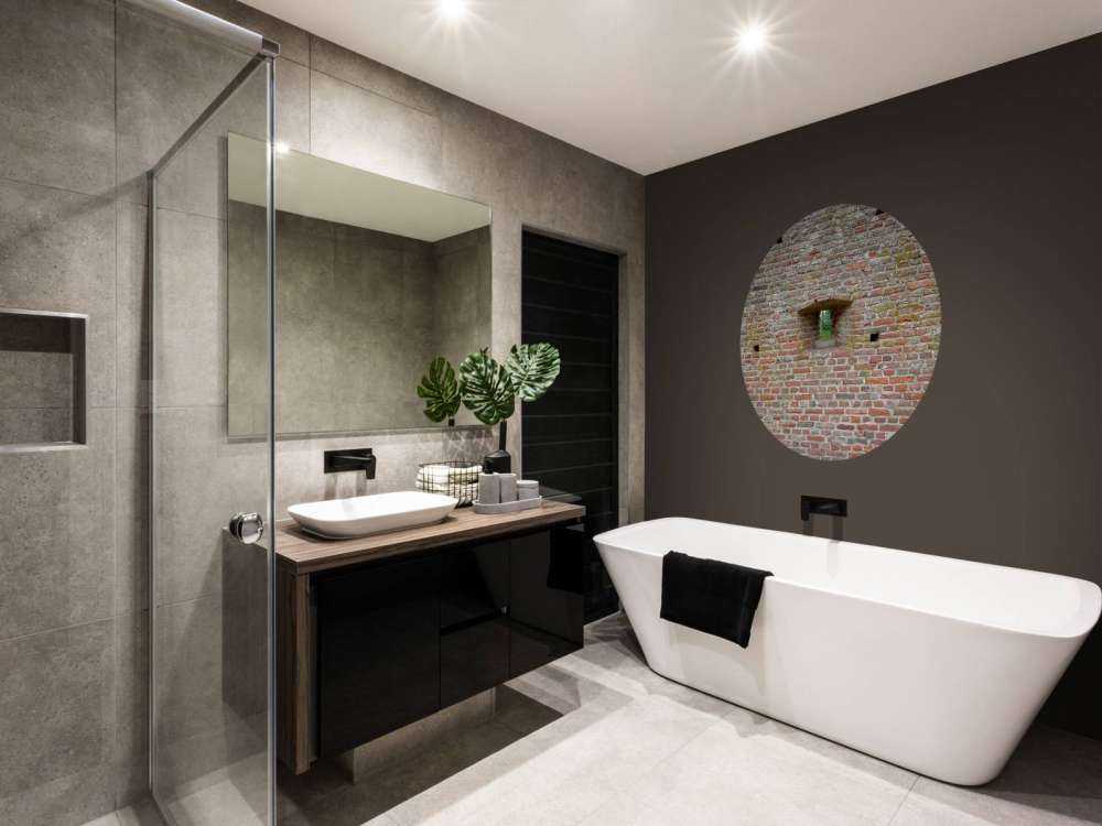 Mur de la ville avec vue à travers