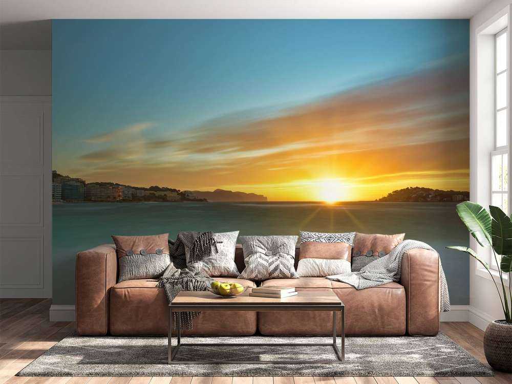 Un beau coucher de soleil