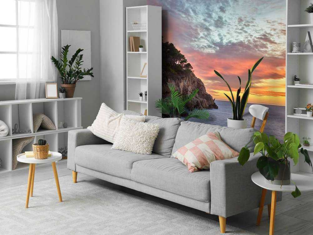 Coucher de soleil coloré