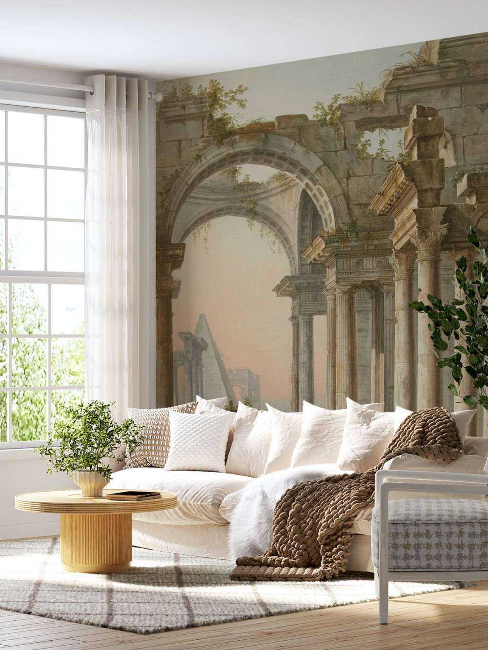 Capriccio avec des ruines