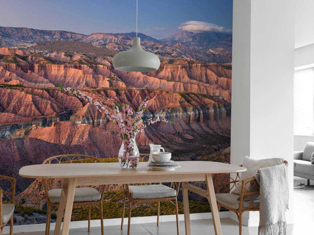 Montagnes dans le désert