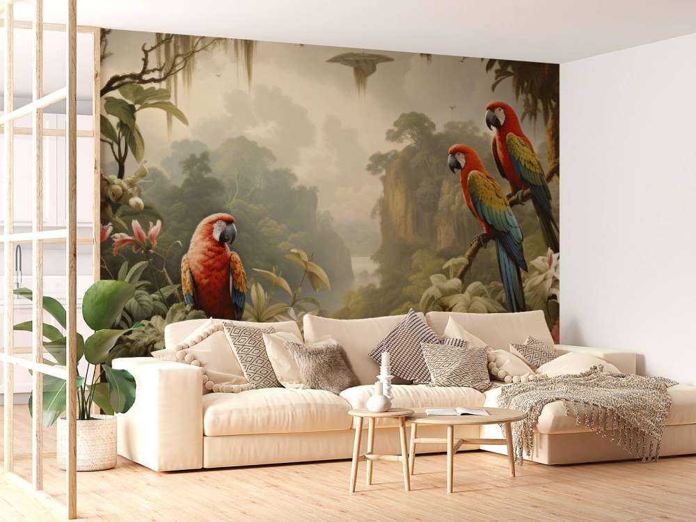 Aventure de l'ara en Amazonie