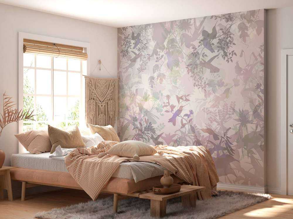 Symphonie de jardin en violet