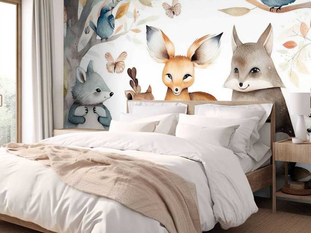 Ensemble d'aquarelles Woodland Narrative