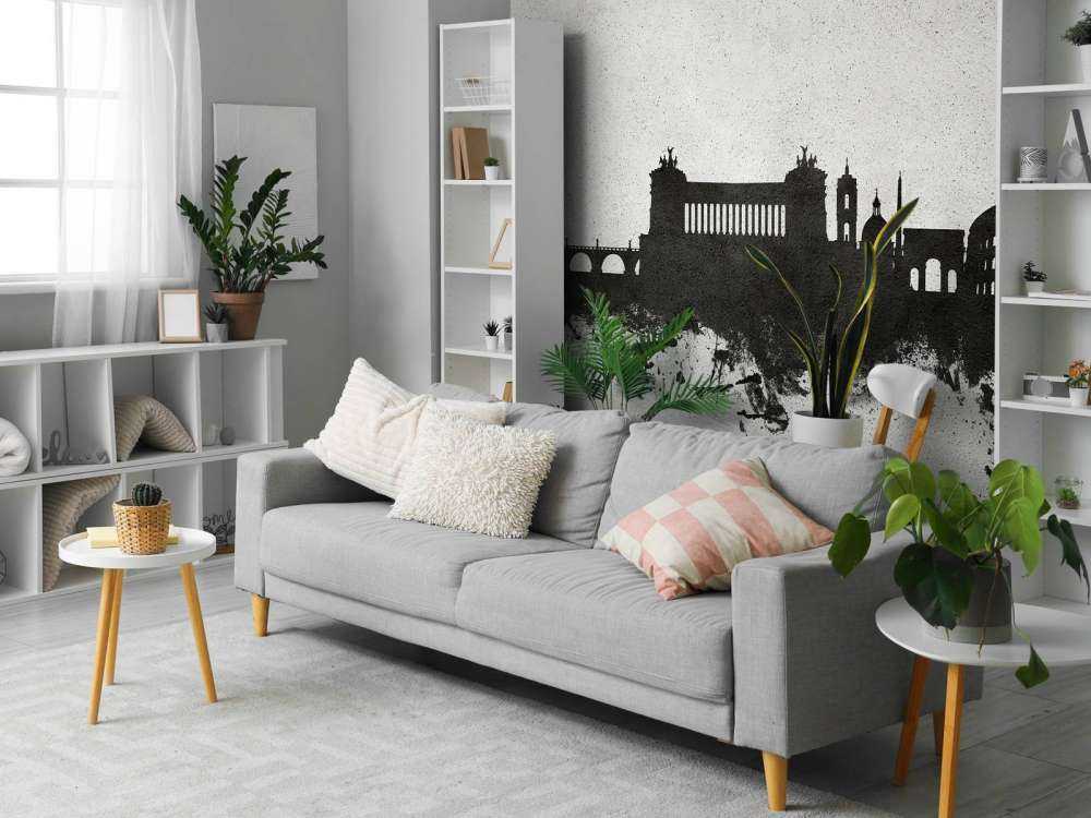 Aquarelle skyline, Rome