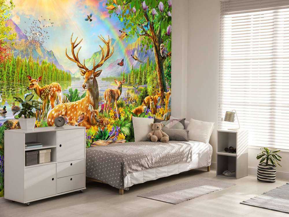 Animals In The Spring