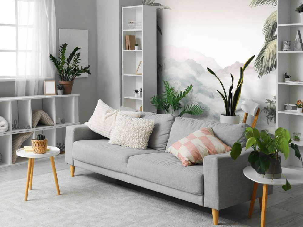 Panorama Montagneux Vert des Tropiques