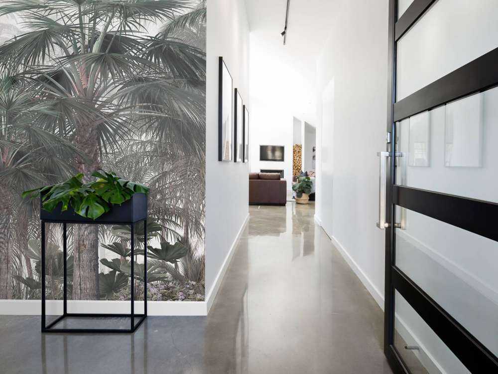 Sérénité Crépusculaire des Palmiers