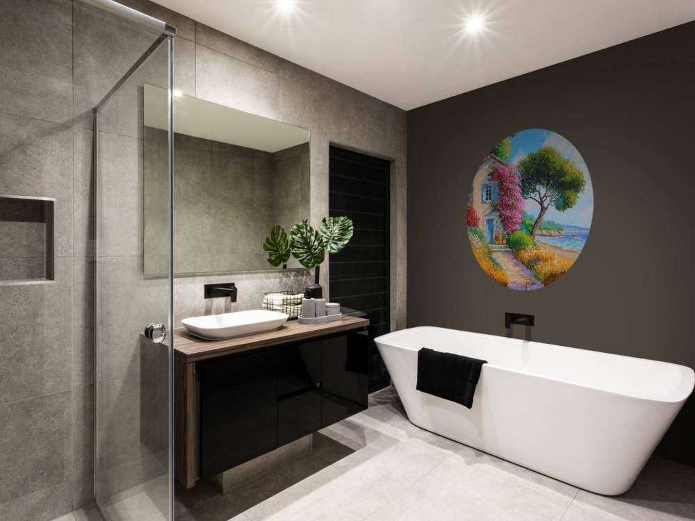 A stone's throw from the beach