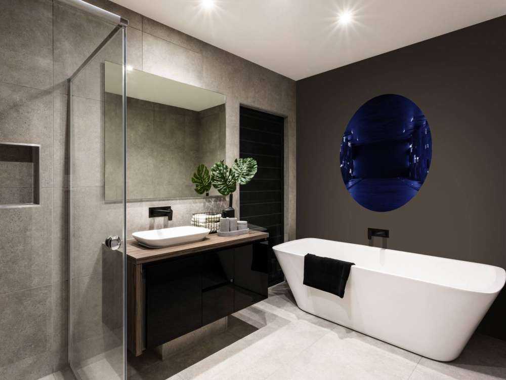 Chambre moderne et futuriste